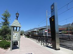 LA Metro Arcadia station in 2017