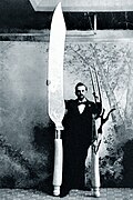 Largest knife and fork of 1876