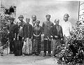 Image 51Javanese immigrants brought as contract workers from the Dutch East Indies. Picture was taken between 1880 and 1900. (from Suriname)