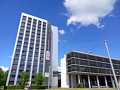 Campus tower of the Otto-von-Guericke University Magdeburg