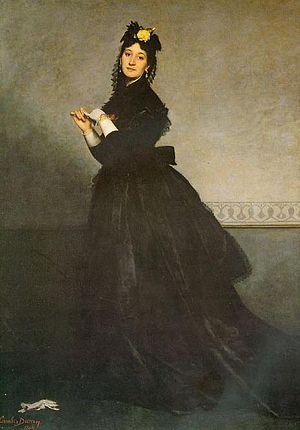 Portrait der Mme*** (Madame Durant) (Emile Auguste Carolus-Duran)