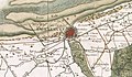 Carte de Cassini de Dunkerque, Petite-Synthe et Rosendaël.