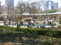 Central area of the Central Park Zoo