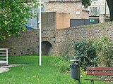 Mur de liaison du Torrione Beluxorum