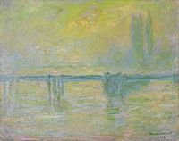 Charing Cross Bridge, Fog, 1902, Art Gallery of Ontario