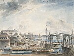 Blå Slussen 1790-1800.