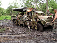 Un ACMAT en service avec l'armée nationale tchadienne.