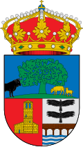 Representación heráldica del blasón aprobado