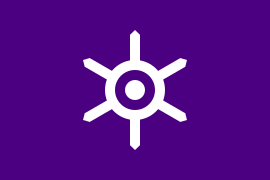 Bandera de la Prefectura de Tokio (Japón).