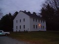 Foster Town Building, ca. 1796, the oldest government meeting house of its type in the United States where town meetings have been held continuously since 1801