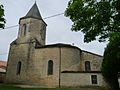 L'arrière de l'église