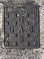 Image 66Manhole for domestic gas supply, London, UK (from Natural gas)