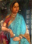 Maharani Priyamvande Mukne, wife of Yashwantraoji Mukne