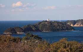 日和山から望む日向島（2015年3月10日）