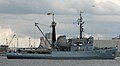 Former Wangerooge-class tug Juist, now a diver training vessel