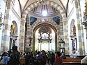 Interior of Nuestra Señora del Rosario.
