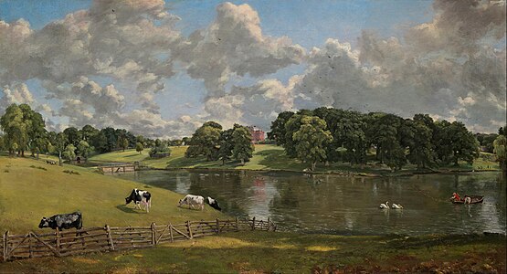 Wivenhoe Park, by John Constable