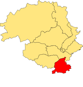 Location of the ward