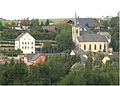 Pfarrkirche mit Friedhof, Lourdesgrotte und Gemeindehaus