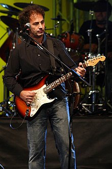 Brkić performing live in 2007