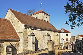 The church in Menesble