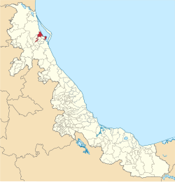 Location within Veracruz