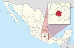 State of Morelos within Mexico