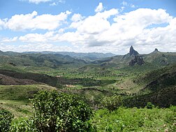 Paysage du nord-Cameroun (Rhumsiki).