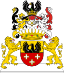 Coat of arms of Counts Sułkowski (1732)