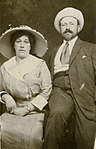 Paul Lacoste et Anita Duchastel de Montrouge, vers 1920.