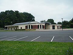 Salle communale à Pertain.