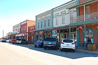 Plains downtown storefronts in 2008