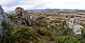 Paysage vu depuis le Rajal del Gorp à Millau.