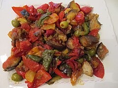 Ratatouille provençale et occitane.