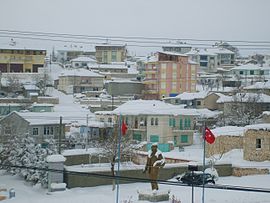 Town square and Atatürk statue