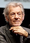 Photo of Ian McKellen.