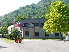 Le centre de secours d'Ax-les-Thermes.