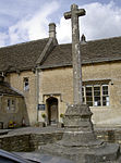 Village Cross in Schoolyard