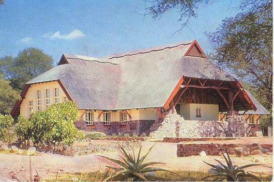 Stevenson-Hamilton Memorial Library in Skukuza, Kruger National Park, Mpumalanga, South Africa, 1960