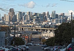 North side Potrero Hill looking down Mississippi St.