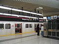 Candidate #1: Lovely picture of a T1 in Sheppard-Yonge station on the Sheppard line.