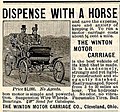 1898 Winton advertisement