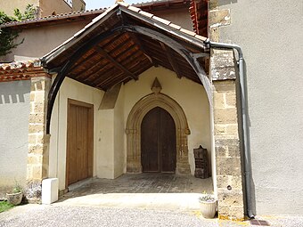 Le portail d'entrée.