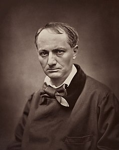Charles Baudelaire, by Étienne Carjat (edited by Paris 16)