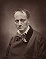 Photograph of French poet, Charles Baudelaire, by Étienne Carjat, c. 1862-63