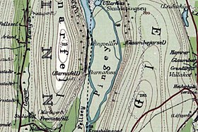 Остров Тингей на карте 1909 года