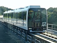 Fahrzeug der Serie 100 der Magnetschwebebahn Linimo in Aichi