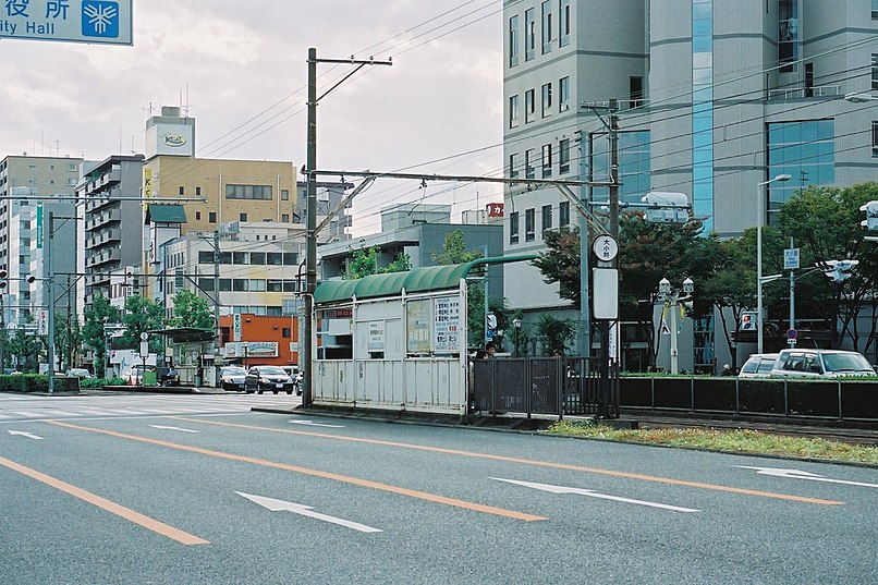 かつての本社 （K・CATのロゴが入っている建物、現在は解体済み）