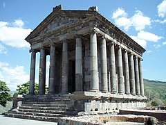 Armenian architecture: The Garni Temple from Garni (Armenia), c. 1st century AD
