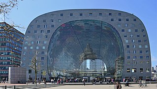 Vue d'ensemble du Markthal.